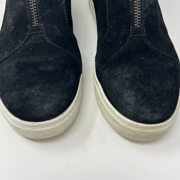 Blondo Glenda wedge sneakers black suede 6.5 women waterproof - Picture 3 of 13